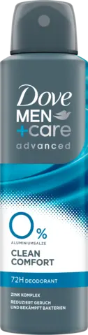 Men+Care Deo-Spray Clean Comfort mit Zink-Komplex ohne Aluminiumsalze von DOVE