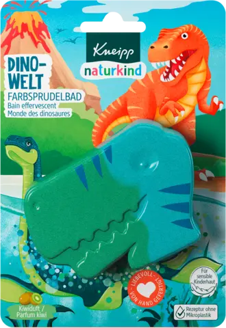 naturkind Dino-Welt Farbsprudelbad von KNEIPP