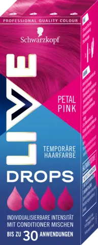 LIVE Drops Haarfarbe Petal Pink 30ml von SCHWARZKOPF
