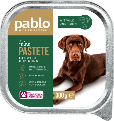 Feine Pastete mit Wild & Huhn von PABLO