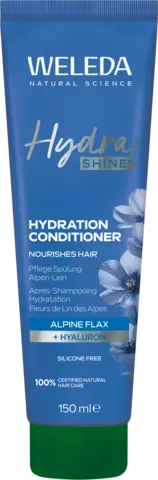 Hydra Shine Pflegespülung Alpen Lein von WELEDA