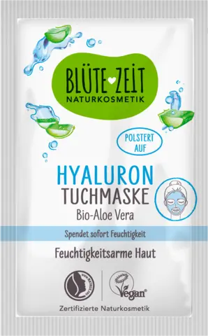 Hyaluron Tuchmaske von BLÜTEZEIT