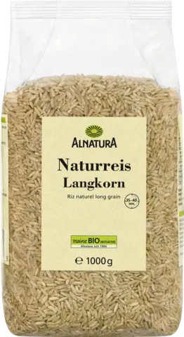 Bio Naturreis Langkorn von ALNATURA