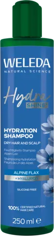 Hydra Shine Feuchtigkeits-Shampoo Alpen-Lein von WELEDA