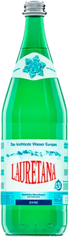Natürliches Mineralwasser ohne CO2 von LAURETANA