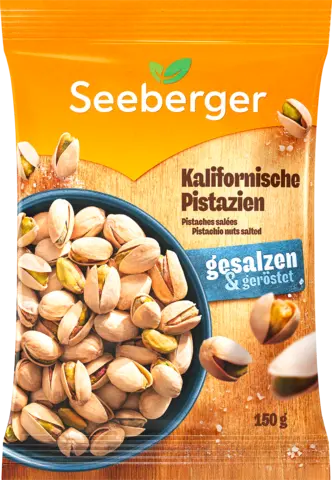 Kalifornische Pistazien geröstet & gesalzen von SEEBERGER