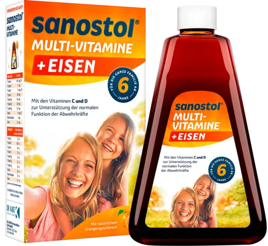 Multi-Vitamine + Eisen von SANOSTOL