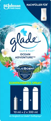 Touch & Fresh Ocean Adventure Minispray Nachfüller von GLADE by BRISE