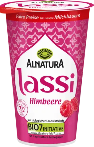Bio Himbeer-Lassi 3,6 % Fett von ALNATURA