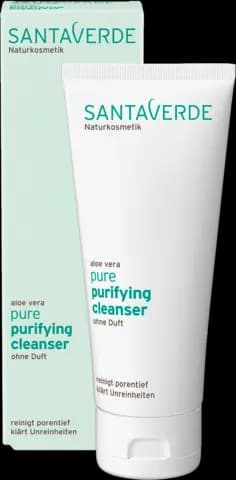 pure purifying cleanser ohne Duft von SANTAVERDE