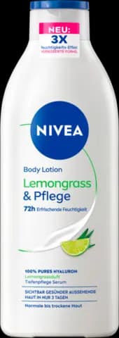 Body Lotion Lemongrass&Pflege von NIVEA