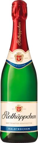 Sekt halbtrocken von ROTKÄPPCHEN