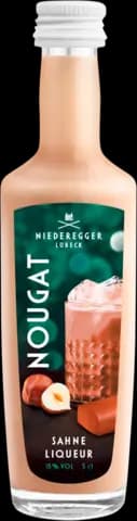 Nougat Liqueur Mini von NIEDEREGGER