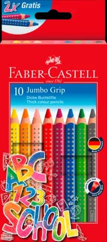 Buntstifte Jumbo Grip von FABER-CASTELL