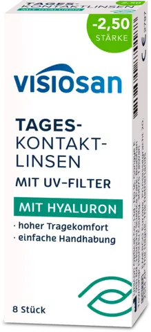 Tageslinse Hyaluron -2.5 von VISIOSAN