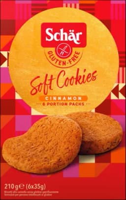 Soft-Cookies Cinnamon 210g von SCHÄR