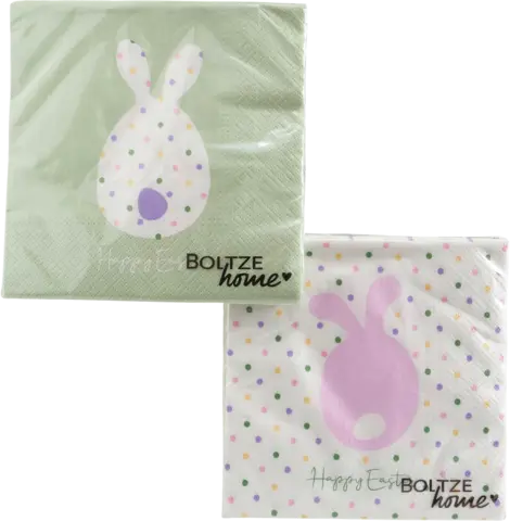 Servietten Eggard Papier 3-lagig 17 x 17 cm von BOLTZE