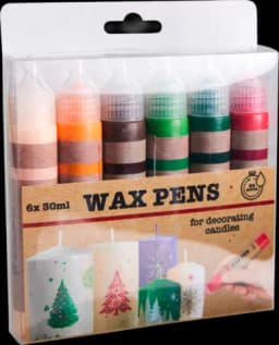 Wachsstifte Weihnachtsset von DIV.SAISONMARKEN