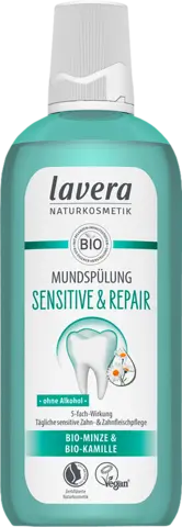 Mundspülung Sensitive & Repair von LAVERA