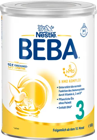 Folgemilch 3 ab dem 10. Monat von BEBA