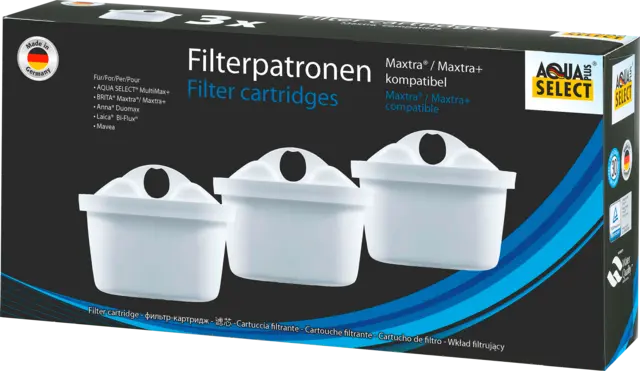 Wasserfilter-Patronen MultiMax von AQUA SELECT PLUS
