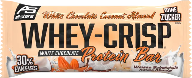 Whey Crisp Bar White Chocolate Coconat Almond von ALL STARS