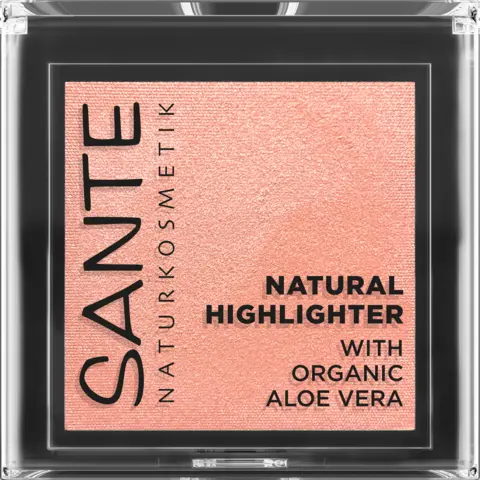 Natural Highlighter 02 glowy rose von SANTE