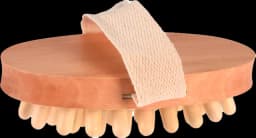 Massagebürste Holz von DIV.SAISONMARKEN