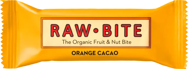Bio Riegel Orange Cacao von RAW BITE