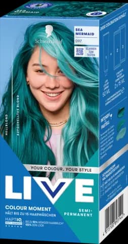 Live Colour Moment Haarfarbe Sea Mermaid 097 von SCHWARZKOPF