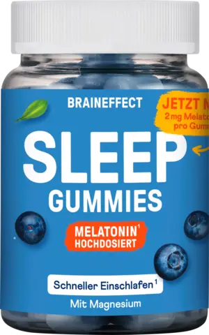 Sleep Gummies 2mg Melatonin von BRAINEFFECT