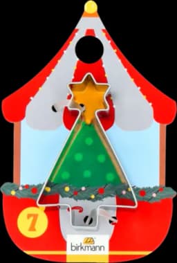 RBV Birkmann Ausstechform Tannenbaum Edelstahl 5,5cm von DIV.SAISONMARKEN