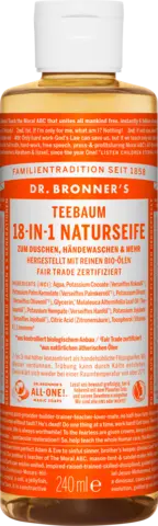 18-in-1 Naturseife Teebaum von DR.BRONNERS