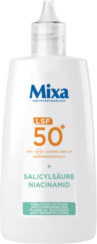 Daily Tägliches UV-Fluid LSF 50 + Anti-Unreinheiten von MIXA