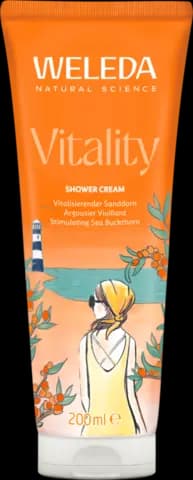 Vitality vitalisierungsdusche Sanddorn von WELEDA