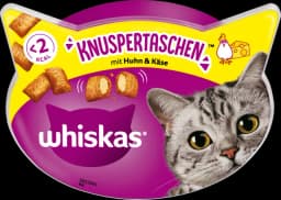 Katzensnack, Knuspertaschen Huhn&Käse von WHISKAS