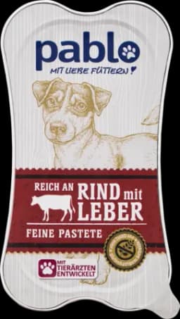 Feine Pastete reich an Rind mit Leber von PABLO