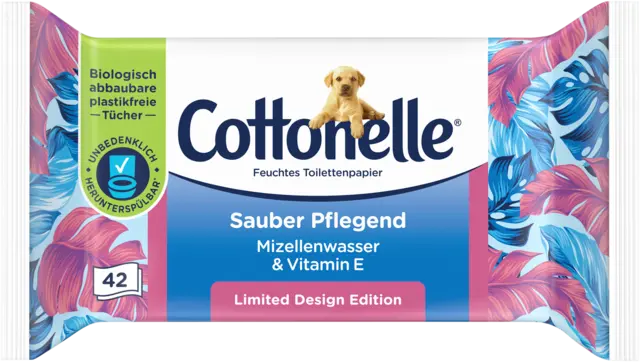 Feuchtes Toilettenpapier Mizellenwasser&Baumwollduft von COTTONELLE