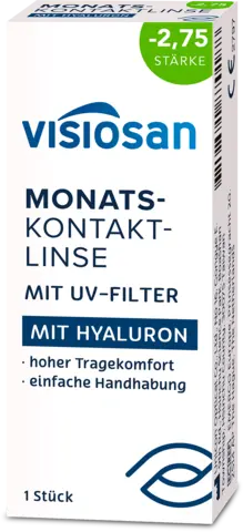 Monatslinse Hyaluron -2.75 von VISIOSAN