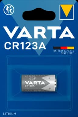 Professional CR123A Lithium Fotobatterie von VARTA