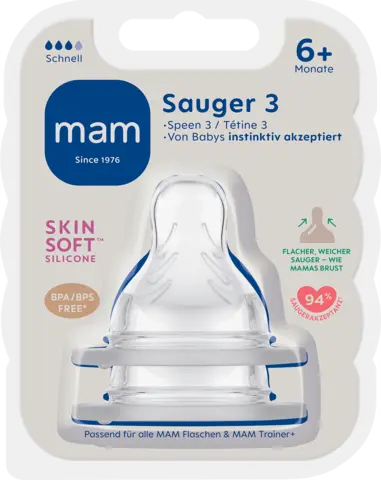 Sauger Gr.3 6+ Monate von MAM