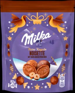Milka Feine Kugeln Noisette 82g von MILKA