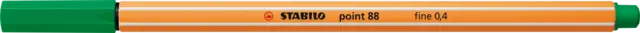 Fineliner point 88 grün von STABILO