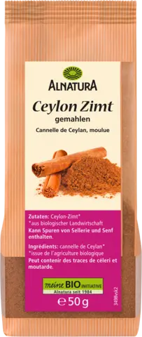 Bio Ceylon Zimt gemahlen von ALNATURA