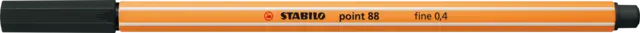 Feinliner Point 88 schwarz von STABILO