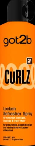 Locken Refresher Spray Curlz 200ml von GOT2B