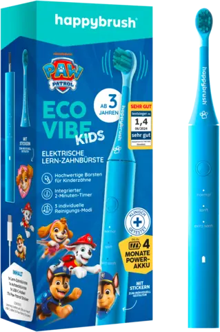 Eco Vibe Kids Lern-Zahnbürste von HAPPYBRUSH