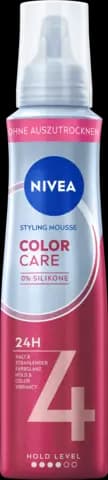 Hair Care Styling Mousse Color Care 24h Halt&stahlender Glanz von NIVEA
