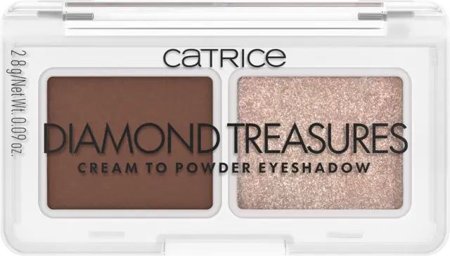 Diamond Treasures Cream to Powder Eyeshadow Hazel Spark 010 von CATRICE