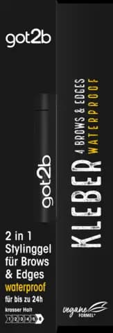2in1 Stylinggel Kleber 4 Brows&Edges Waterproofed von GOT2B